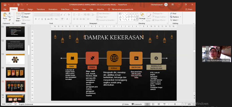 dampak kekerasan seksual