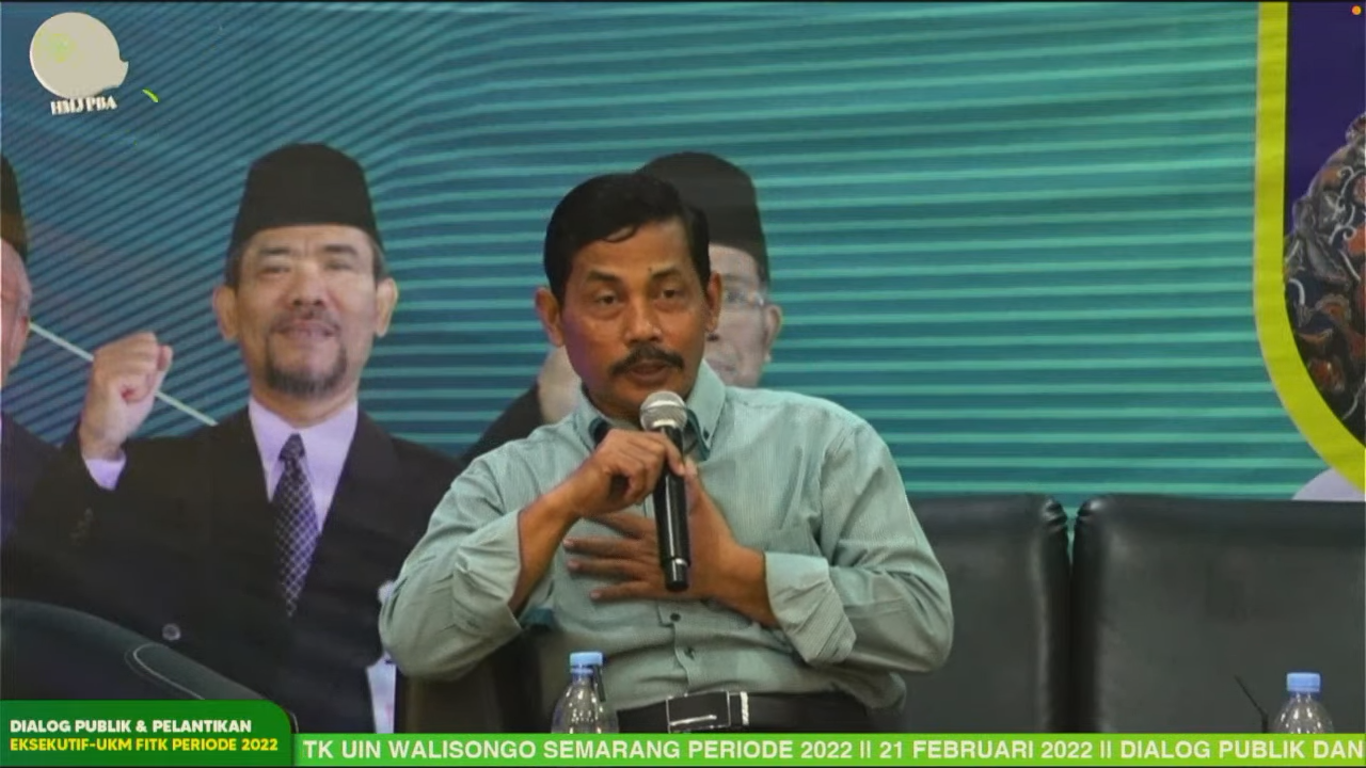 Ketua FKUB Jawa Tengah, KH Taslim Syahlan. (Doc: Youtube Dema FITK)