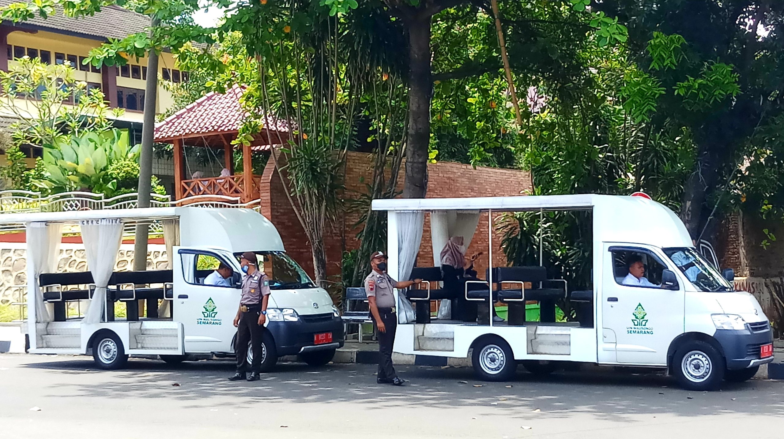 UIN Walisongo Sediakan Fasilitas Golf Car bagi tamu dan mahasiswanya