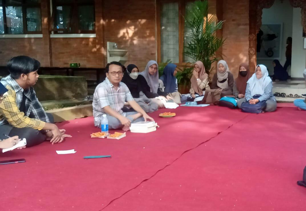 Suasana kajian metaverse hmj ilmu seni dan arsitektur islam