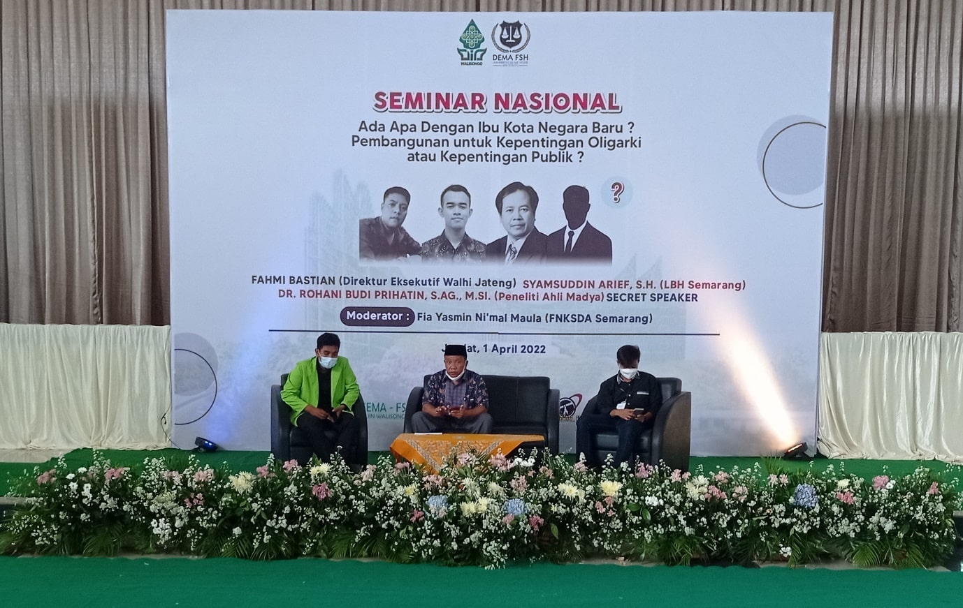 Adakan Seminar, Dema FSH Angkat Tema Ibu Kota Negara Baru