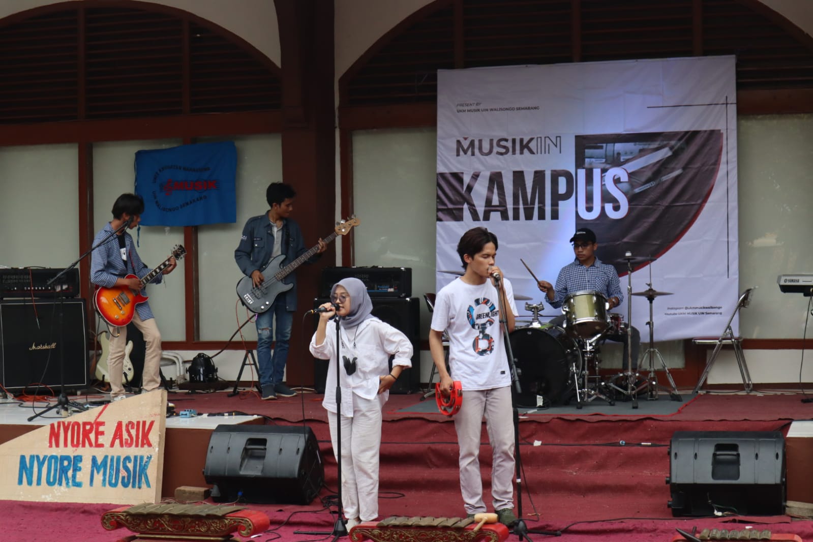 UKM Musik Gelar Acara Bareng UKM Wadas UIN Walisongo