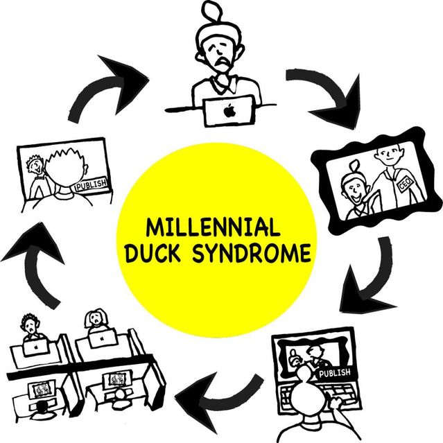 Duck syndrome tetap tenang walau banyak tekanan