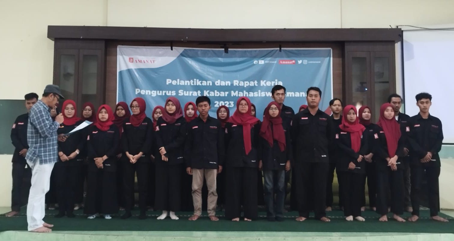 Pelantikan Pengurus SKM Amanat