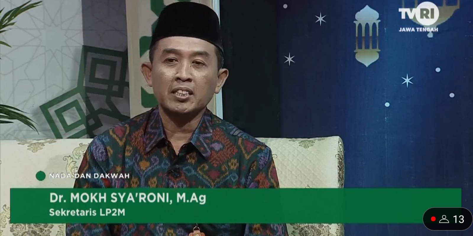 Mokh. Sya'roni, Hindari Dengki, UIN Walisongo