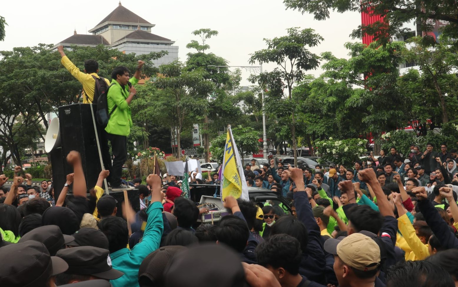 Aksi Tolak Perppu Ciptaker, DPRD Jawa Tengah