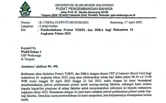 PPB UIN Walisongo