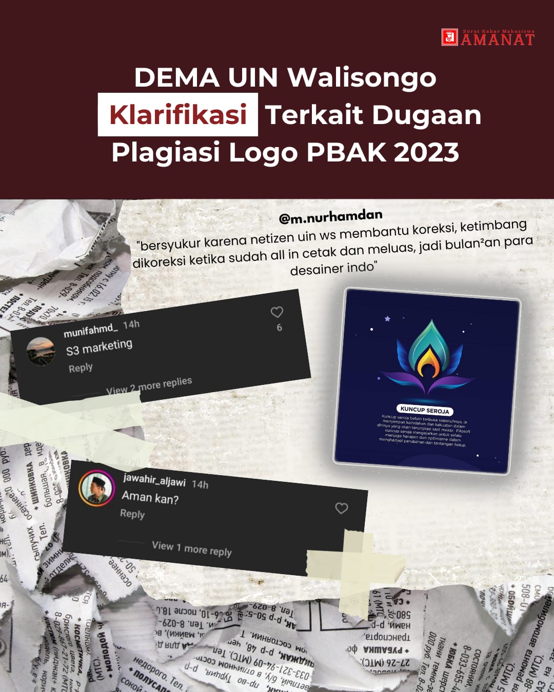 UIN Walisongo, PBAK UIN Walisongo 2023, Logo PBAK UIN Walisongo
