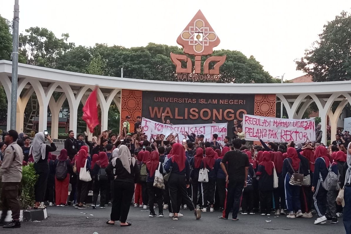 FISIP UIN Walisongo, Aksi Vandalisme Mahasiswa, PBAK 2023 UIN Walisongo