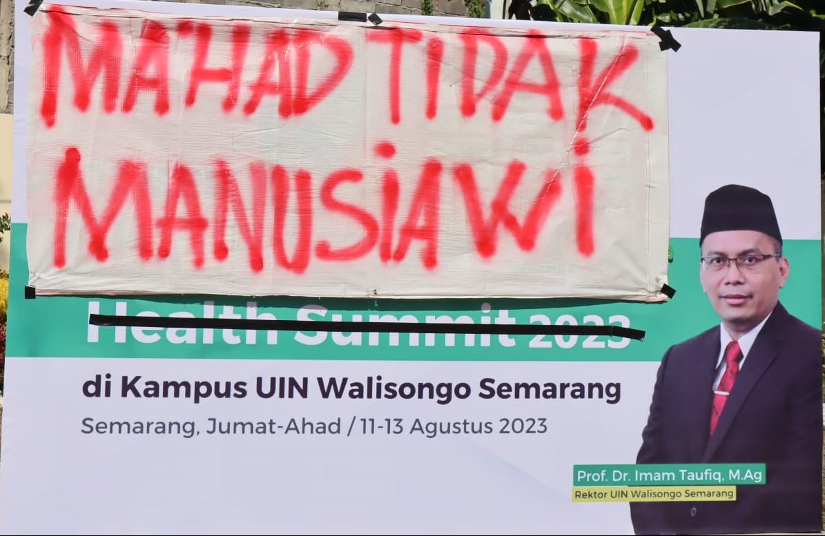 Vandel Ma'had Tidak Manusiawi, UIN Walisongo