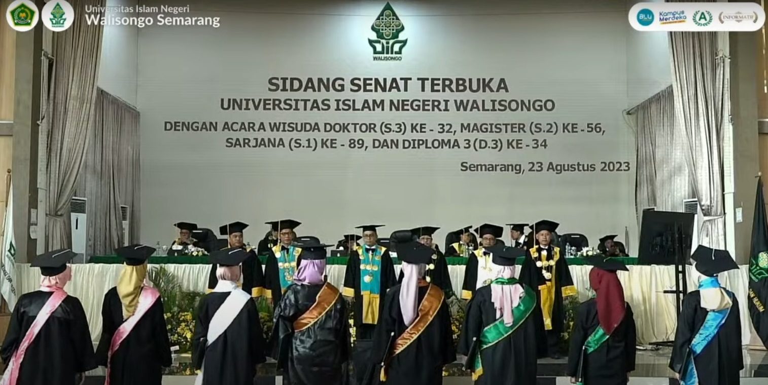 UIN Walisongo, Wisuda UIN Walisongo, Wisuda Periode Agustus 2023