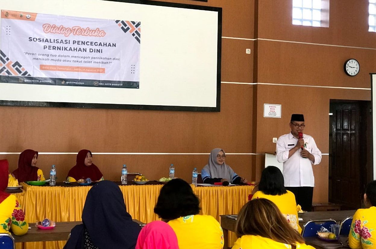 KKN UIN Walisongo, Sosialisasi Pencegahan Pernikahan Dini, Desa Pamongan
