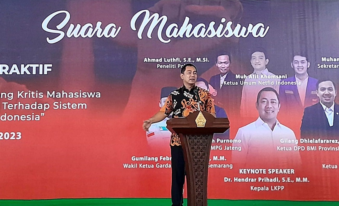 Hendrar Prihadi, Indonesia Emas 2045, UIN Walisongo