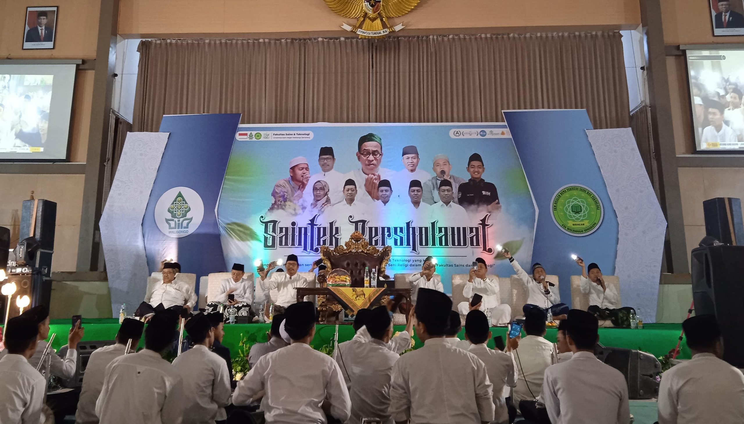 Saintek Bersholawat, UKM RISALAH, UIN Walisongo, Habib Umar Al-Muthohar