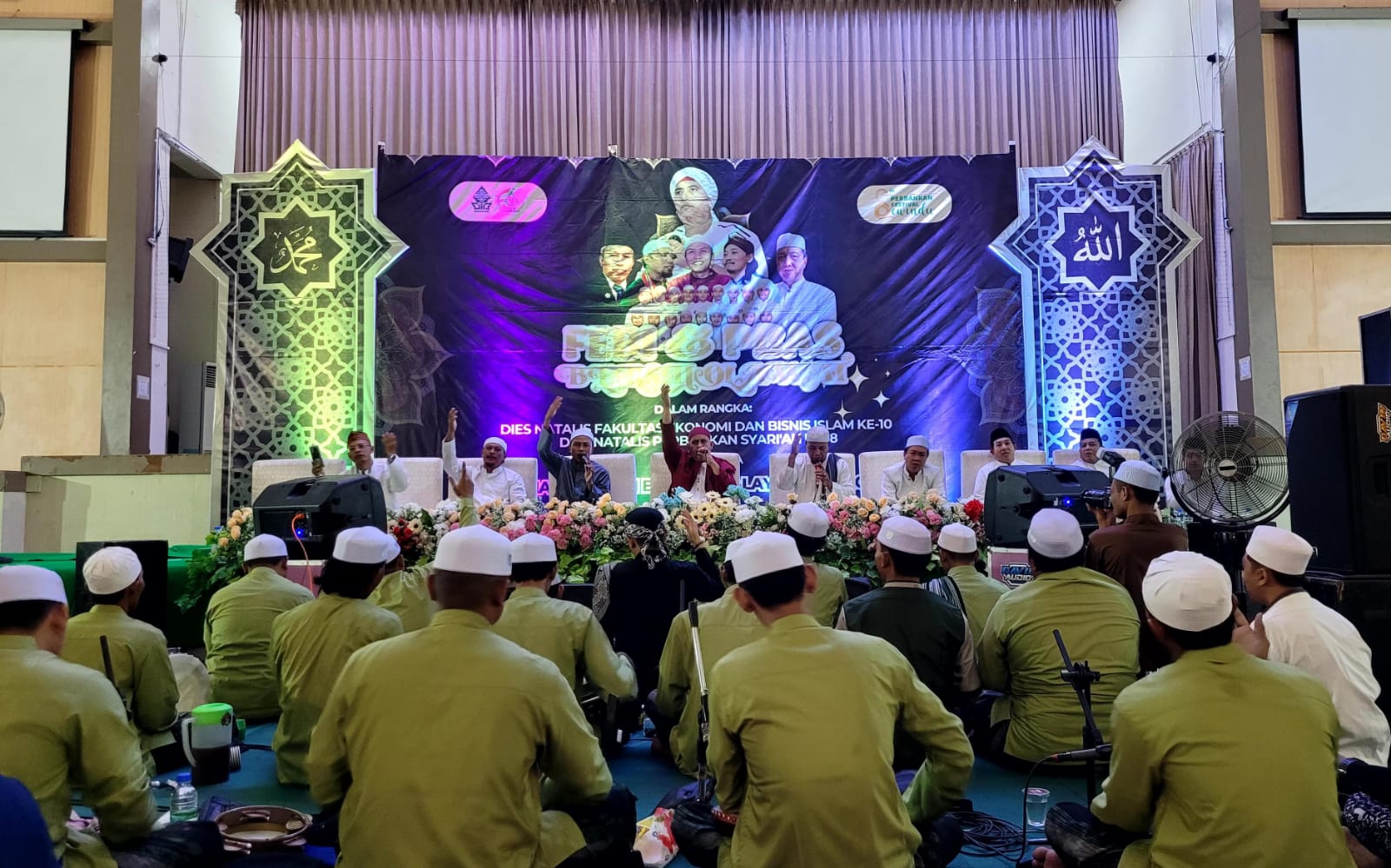 FEBI dan PBAS Berselawat, Mahasiswa UIN Walisongo, UIN Walisongo