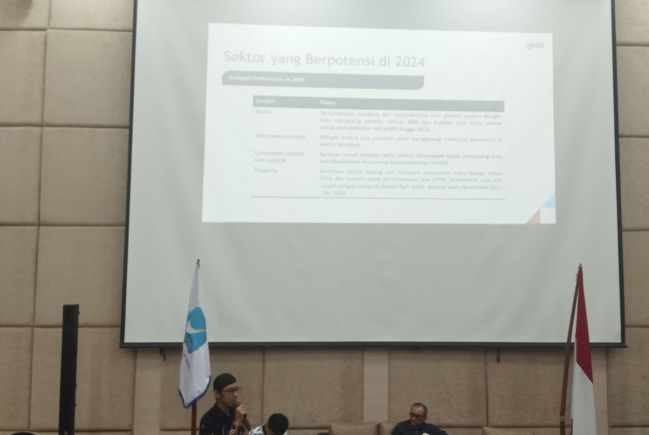 Benny Setiawan Darmanto, 4 Sektor Potensial Dunia Saham, Dunia Saham 2024, KSPM UIN Walisongo, UIN Walisongo