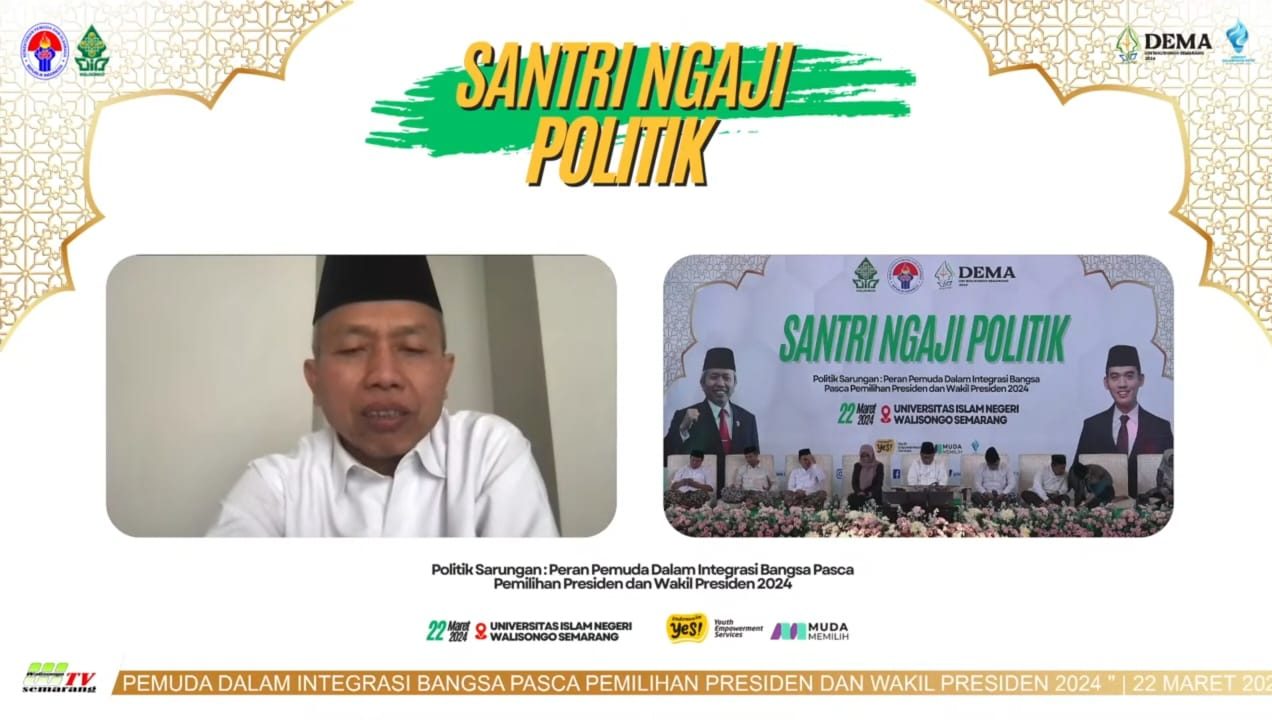 Pentingnya politik islam, Kedudukan politik islam, Ngaji politik, Rektor UIN Walisongo, UIN Walisongo