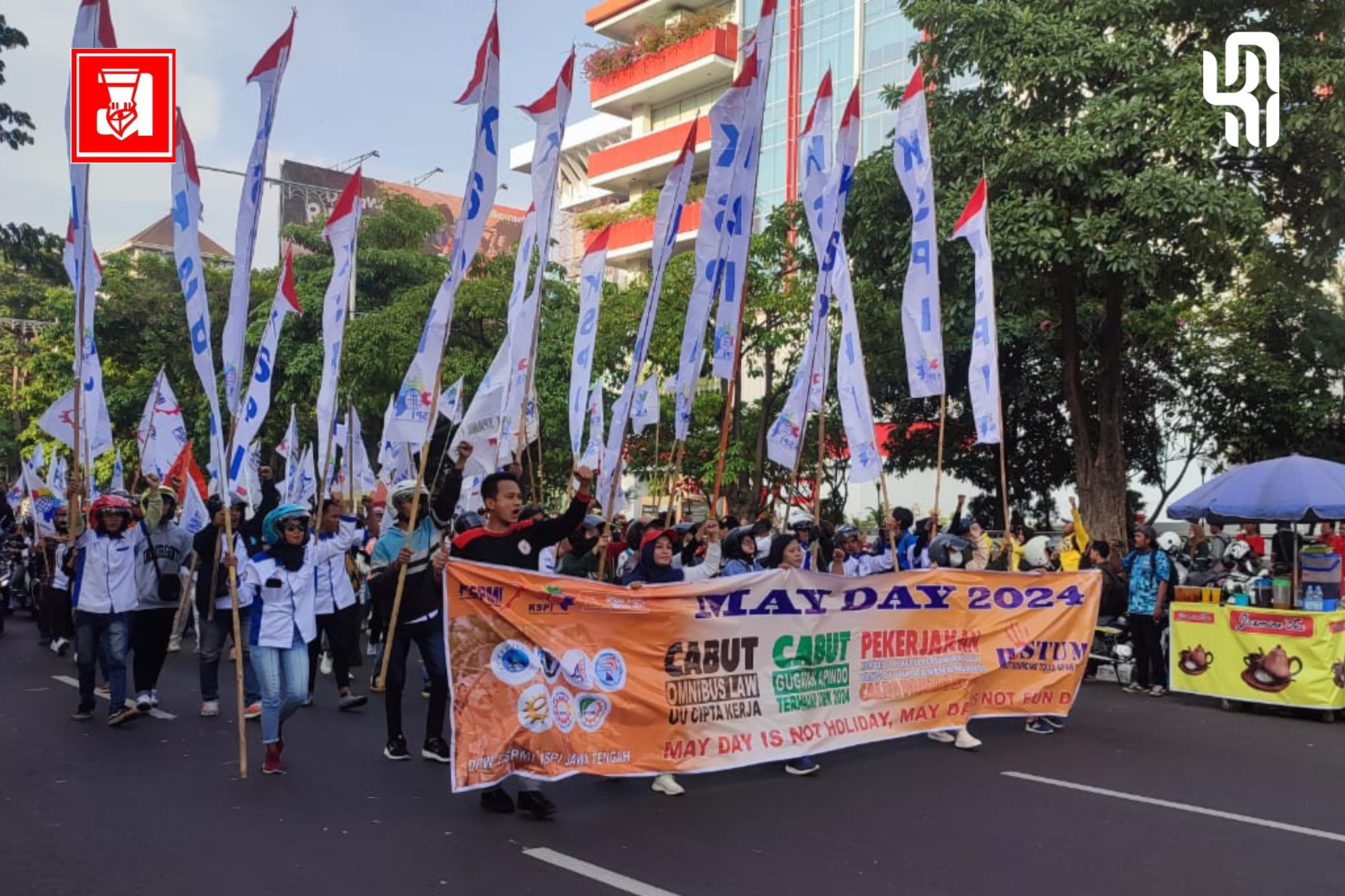 Hardiknas dan May Day, May Day, Aksi May Day, Hari buruh internasional, Demo Jawa Tengah