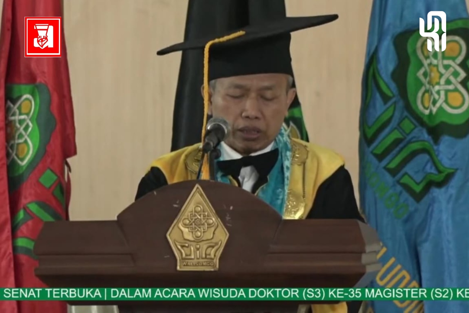 Nizar Ali, Rektor UIN Walisongo, Wisuda, Wisuda UIN Walisongo, UIN Walisogo