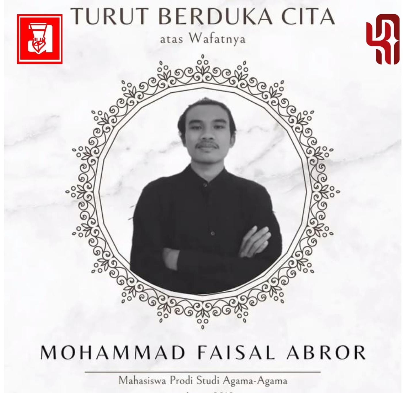 Mahasiswa SAA UIN Walisongo, Mohammad Faisal Abror, Wisudawan FUHUM UIN Walisongo, Wisudawan meninggal dunia, Wisuda ke-92, UIN Walisongo
