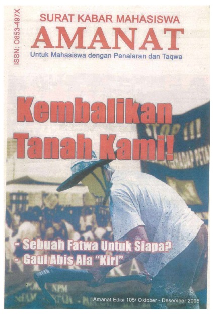 Tabloid SKM Amanat Edisi 105