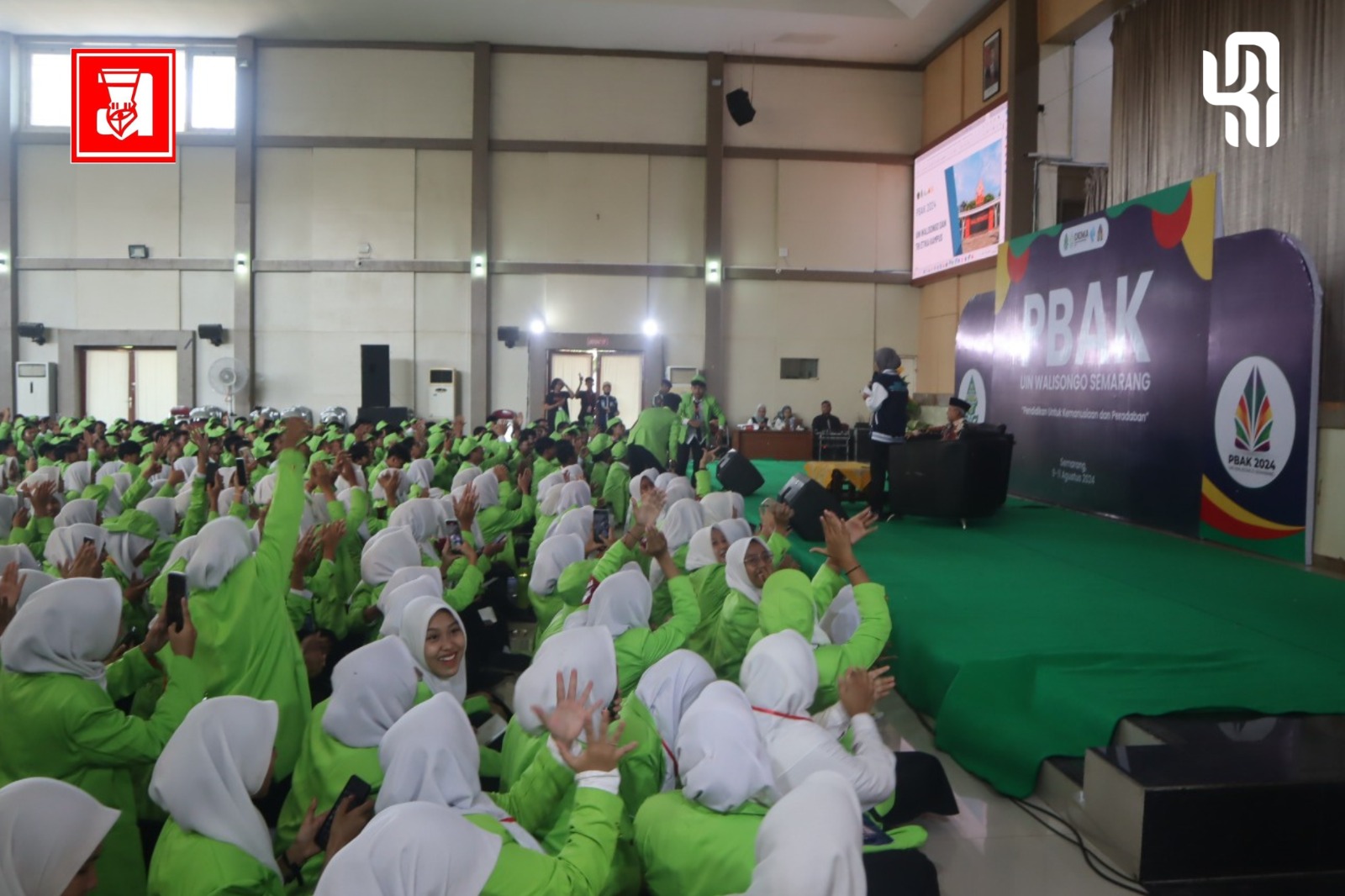 PBAK UIN Walisongo, Keseruan PBAK UIN Walisongo, PBAK 2024, PBAK Hari pertama, Foto-foto PBAK 2024, UIN Walisongo