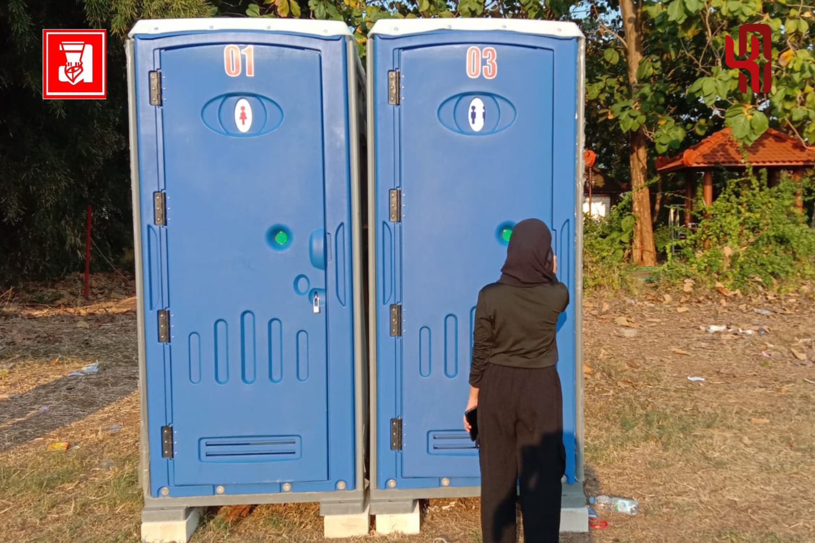 Toilet Portabel, Fasilitas Toilet portabel, PBAK UIN Walisongo, Pembukaan PBAK 2024, UIN Walisongo