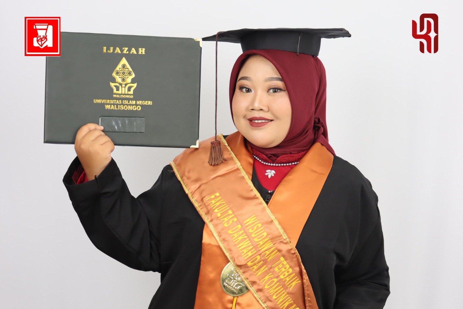 Wisudawan Terbaik, Wisudawan terbaik FDK, UIN Walisongo, Skripsi isu pemberdayaan Masyarakat, Masyarakat marjinal,