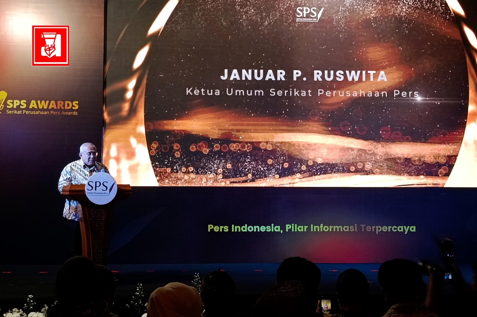 Ketua SPS, SPS Awards, Serikat Perusahaan Pers, Penghargaan Pers, ISMA 2025, Januar P. Ruswita