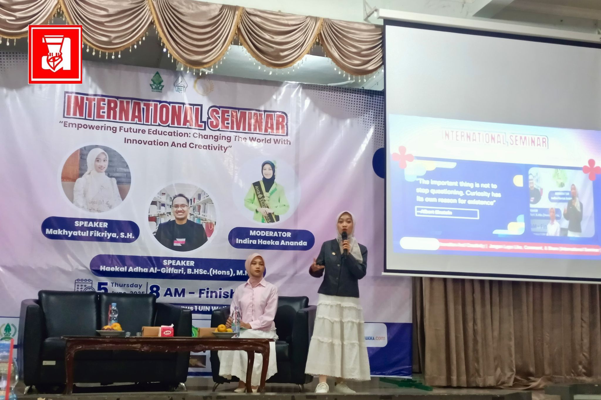 Makhyatul Fikriya, Seminar Internasional, HMJ PGMI, PGMI UIN Walisongo, UIN Walisongo
