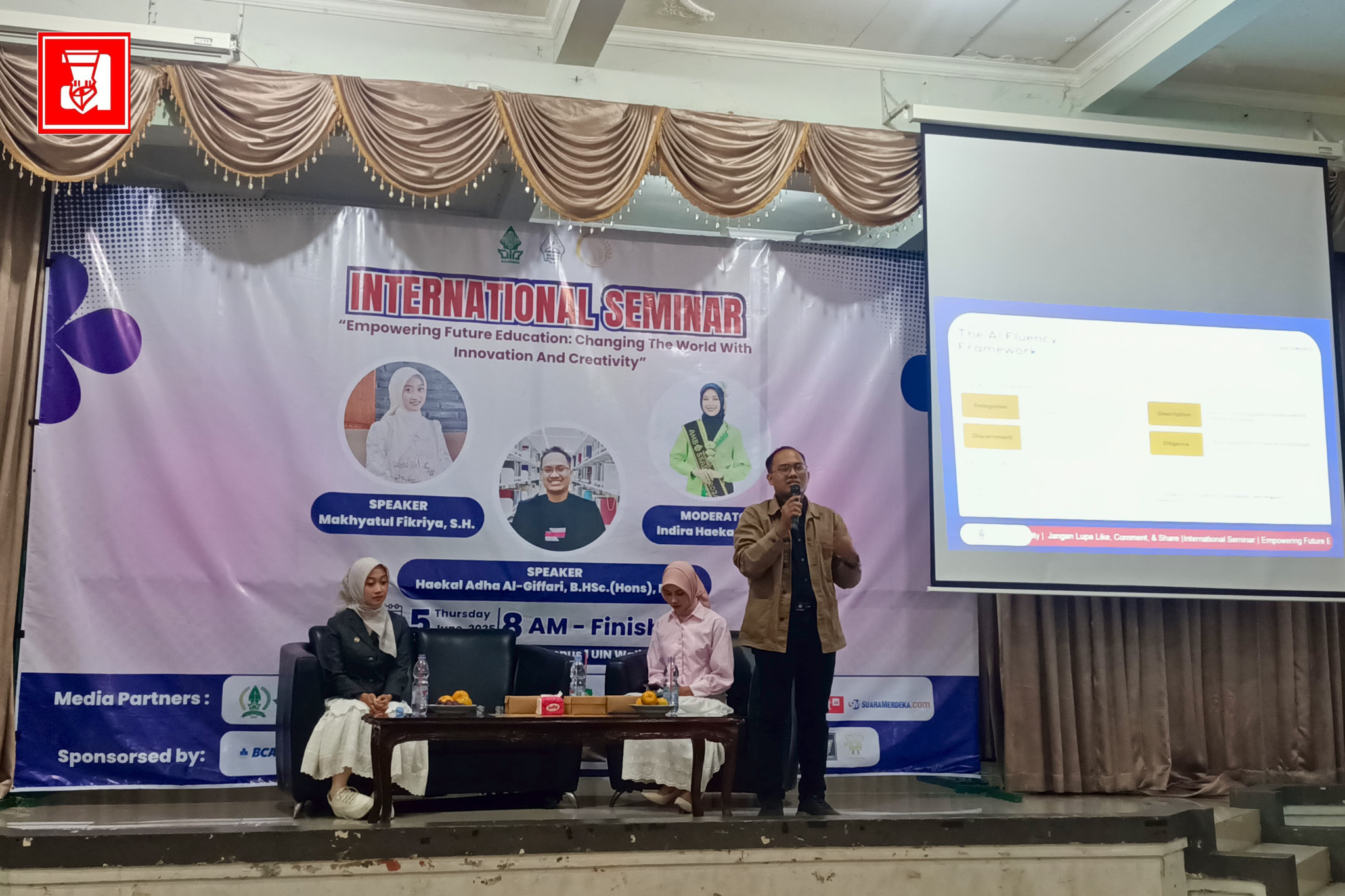 hmj pgmi, pgmi uin walisongo, haekal adha, manfaat ai, seminar internasional, uin walisongo