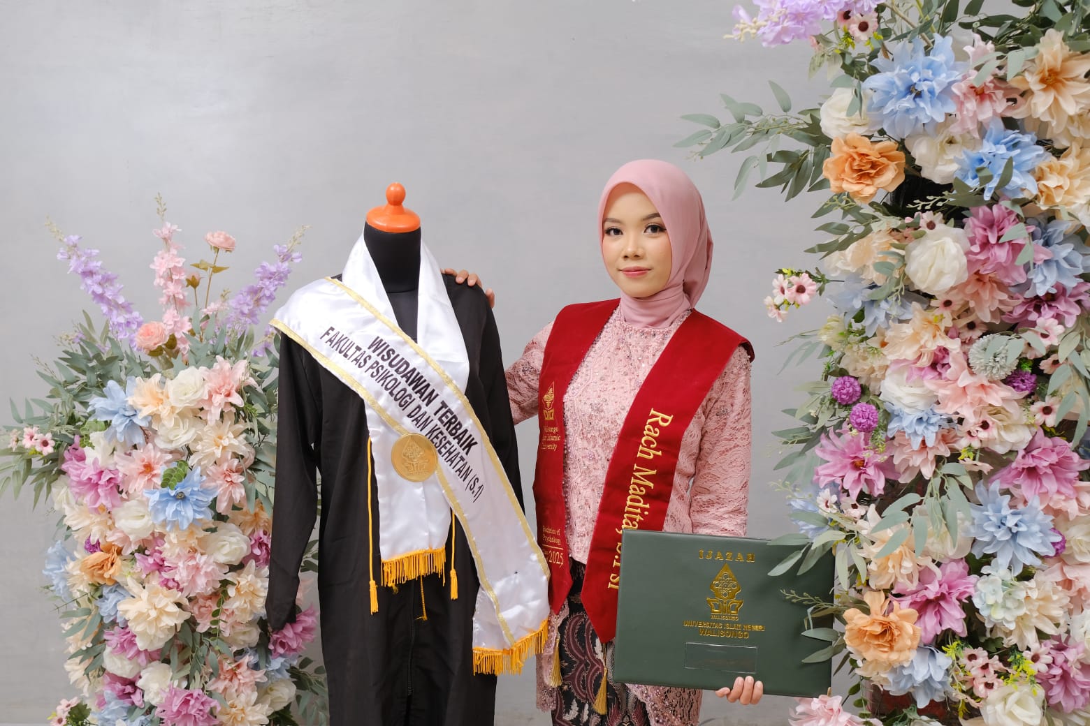 Wisudawan Terbaik FPK, Rach Madita, Wisuda UIN Walisongo, UIN Walisongo, Wisuda ke-98