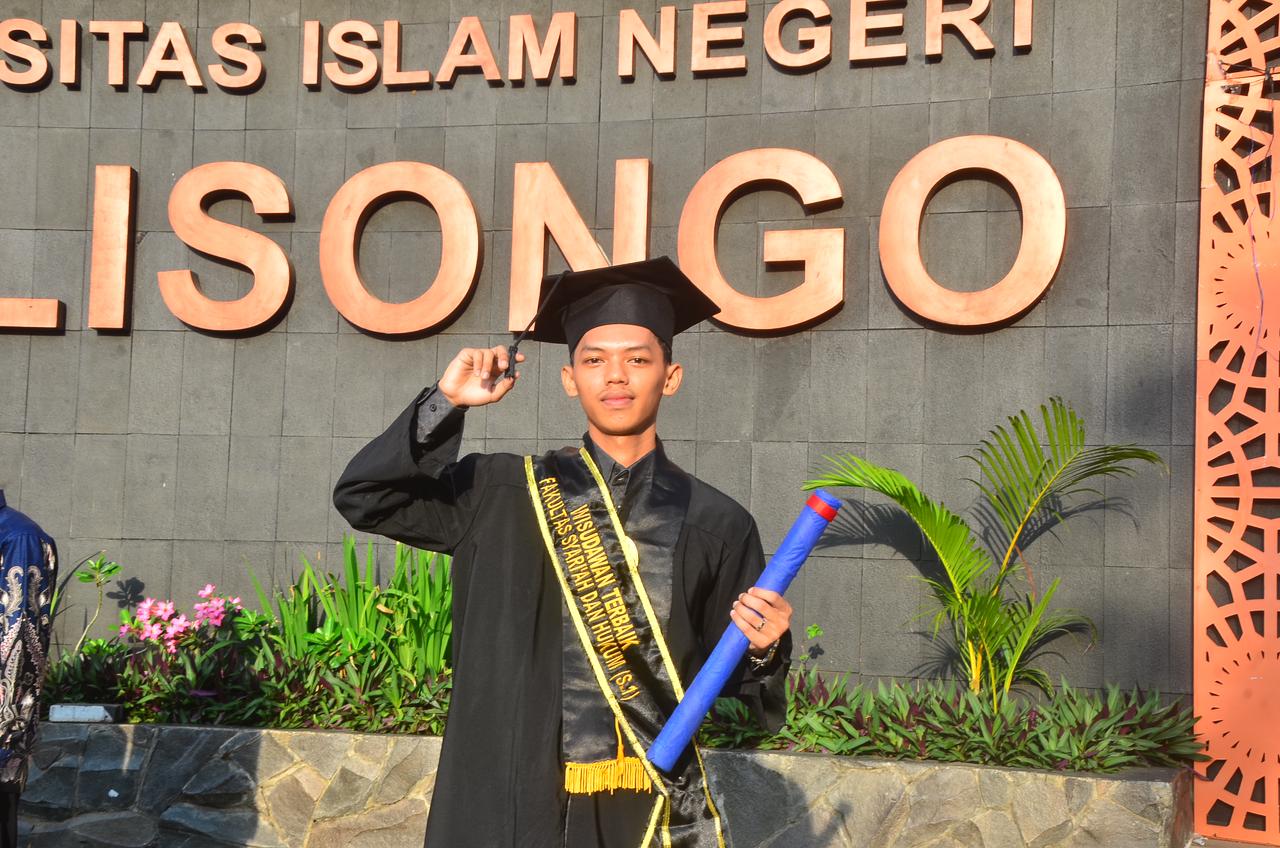 Wisudawan Terbaik FSH, Indra Purwanto, Wisuda UIN Walisongo, FSH UIN Walisongo, UIN Walisongo
