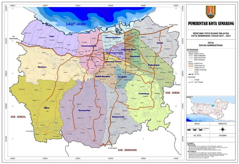 Kota Semarang, Sesar Aktif Semarang, Bencana Semarang, Sesar Aktif, Semarang