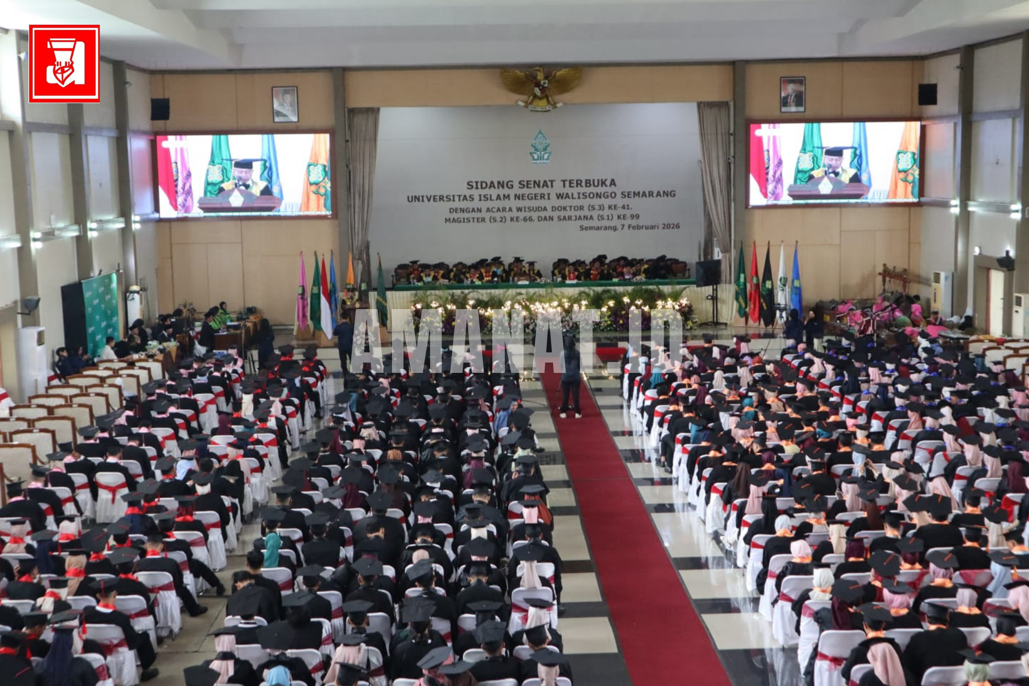 wisuda 2026, wisuda uin walisongo, wisuda periode februari, wisuda ke-99, uin walisongo